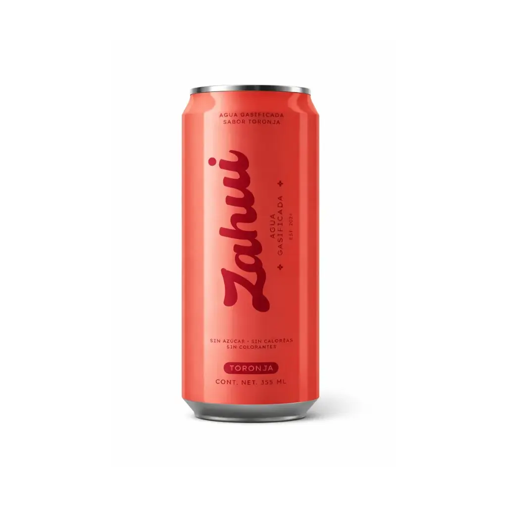 Agua Gasificada Sabor Toronja Zahui